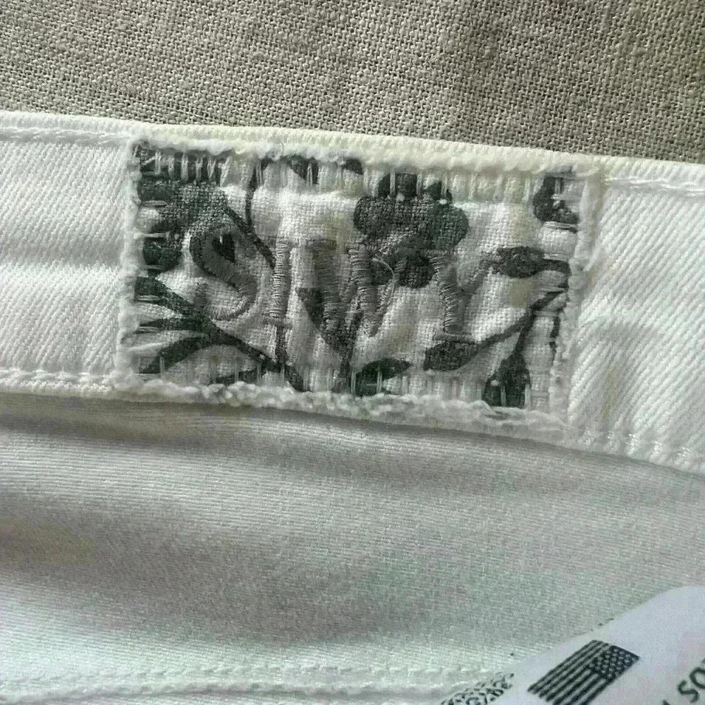 SIWY white Emmylou Jeans 29. High Waist Ankle Flare. NWT. - Picture 13 of 16